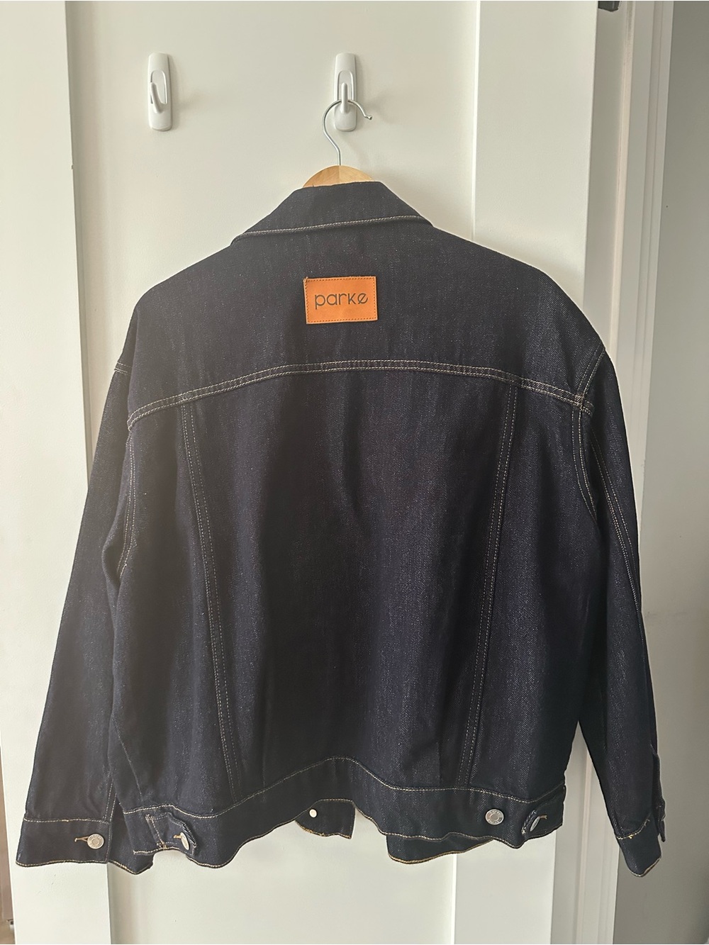 Parke Dark Blue Denim Jacket - Picture 3 of 3